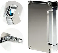 Accendino Jet-flame Adorini - argento