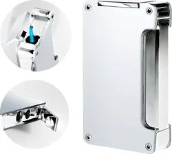 Accendino adorini fiamma a getto bianco