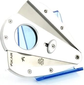 Xikar 1 tagliasigari a doppia lama - Xi 1 argento