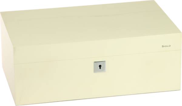 Siglo Humidor dimensione M 75 bianco