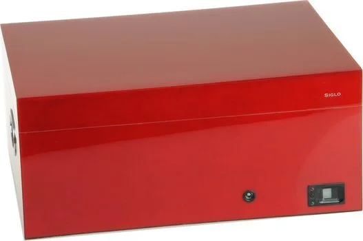 Siglo Humidor impronta digitale rossa