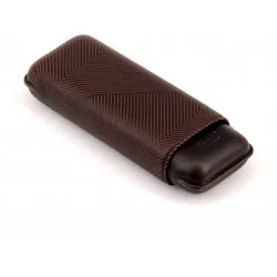 Astuccio per sigari Davidoff XL-2 in Pelle Marrone "Foglia"