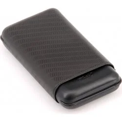 Astuccio per sigari Davidoff XL-3 in pelle nera enjoy