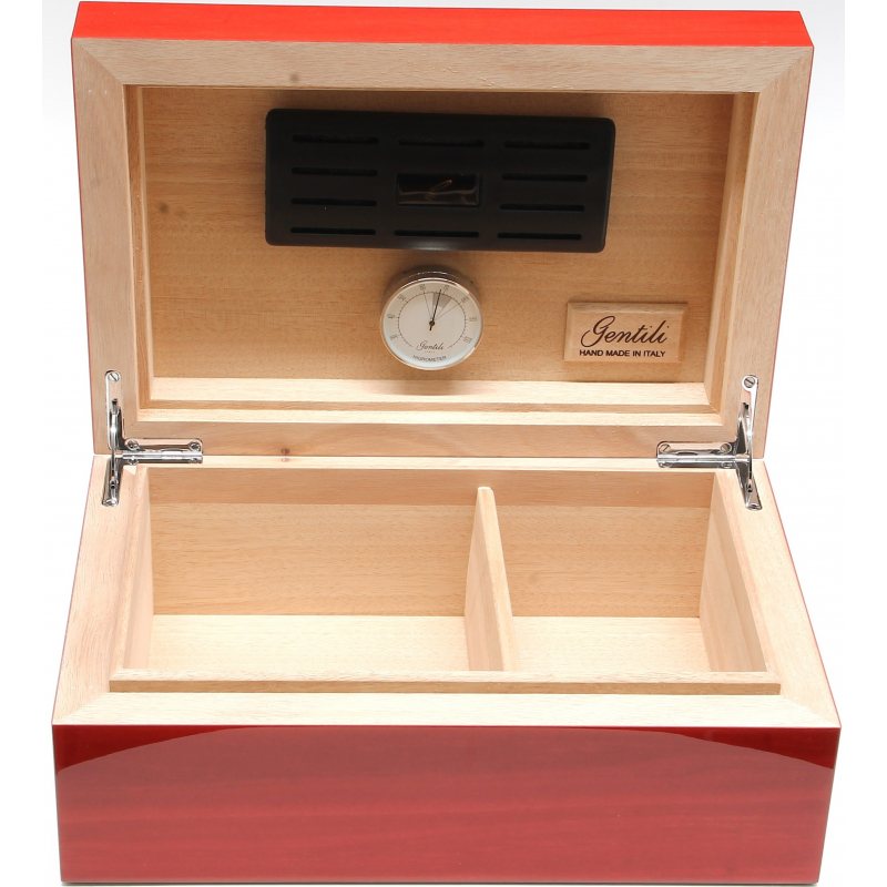 Gentili Humidor Rosso 30 Sigari Consegna gratuita