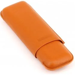 Custodia per Sigari Double Toro Martin Wess XL Arancione