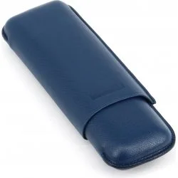 Custodia per Sigari Double Toro Martin Wess XL Blu