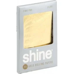 Cartine per Tabacco Arrotolato in Oro 24K Shine 2 pezzi