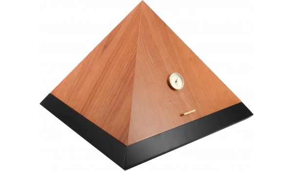 Humidor adorini Pyramid Deluxe L Bi-Color Cedro Nero