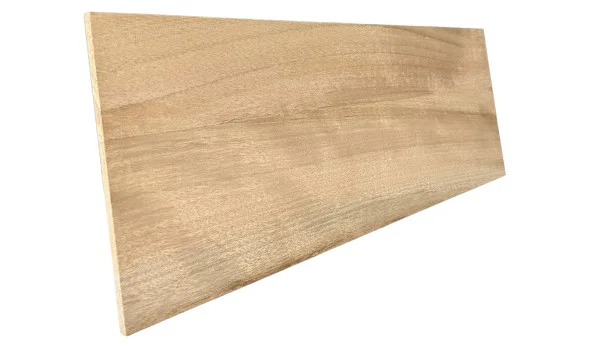 Impiallacciatura in legno di okume 42 mm x 15,3 mm x 5 mm