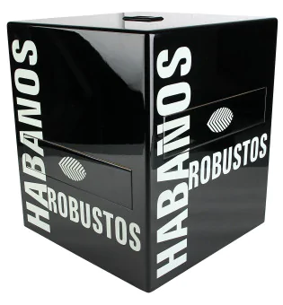 Humidor Habanos Robustos nero