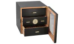 Cassetto per Humidor adorini Chianti medio nero con foro per igrometro foto 8