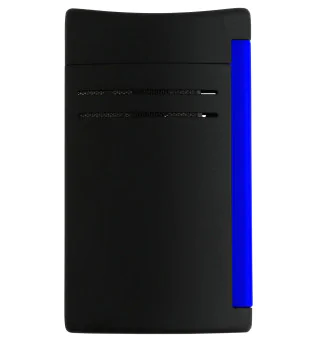 Accendino S.T. Dupont Maxijet Blu Fluo 020171