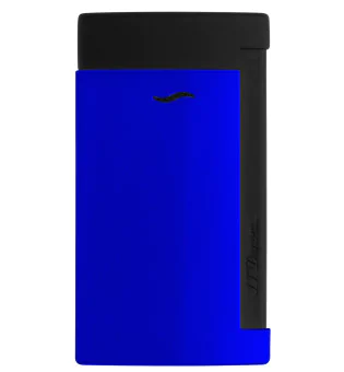 Accendino S.T. Dupont Slim 7 Blu Fluo 027771