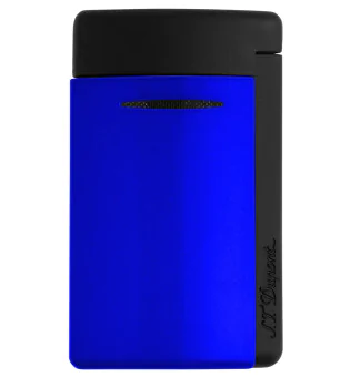 Accendino S.T. Dupont Minijet Blu Fluo 010871