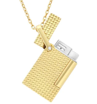 Collana per Accendino S.T. Dupont in Oro K27067CH