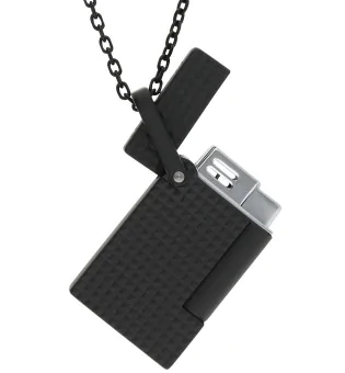 Collana per Accendino S.T. Dupont in Nero K27068CH
