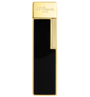 Accendino S.T. Dupont Twiggy Nero Laccato Oro 030002