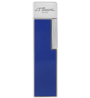 Accendino S.T. Dupont Twiggy Laccato Blu Cromo 030005