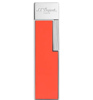 Accendino S.T. Dupont Twiggy Laccato Corallo Cromo 030011