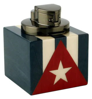 Accendino con Fiamma a Getto adorini Cuba Te Amo Table