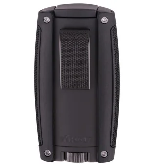 Accendino Xikar Turismo Double Jet Nero XI-558BK