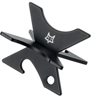Poggia Sigari Fox Senta in acciaio inox nero 745 F