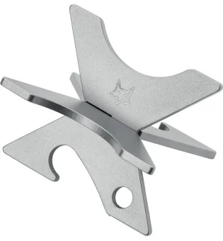 Poggia Sigari Fox Senta in acciaio inox spazzolato 745 S