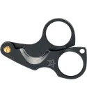 Forbici per sigari Fox Figaro in acciaio inox nero 747 BSW