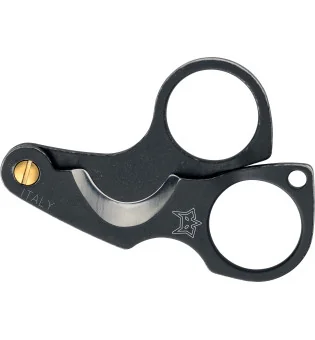 Forbici per sigari Fox Figaro in acciaio inox nero 747 BSW