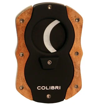 Tagliasigari Colibrì in Legno Marrone