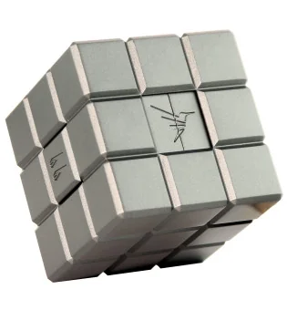 Accendino da Tavolo Colibri Heritage Cube Grigio Antracite