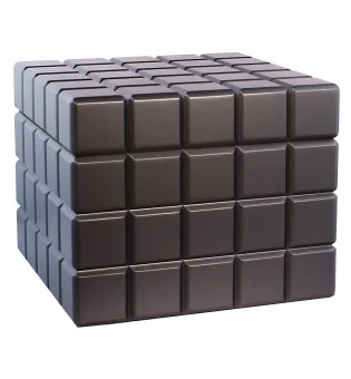 Humidor Colibrì Heritage Cube Grigio Antracite