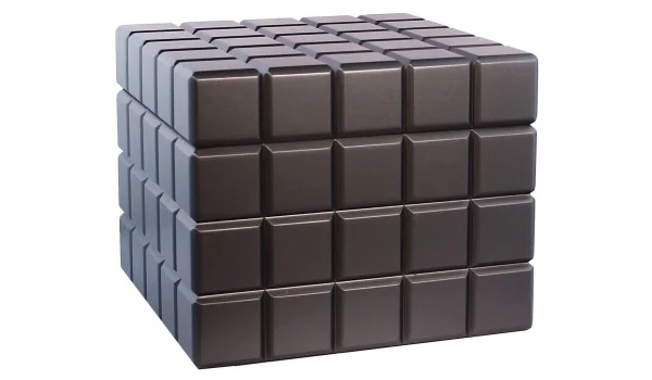 Humidor Colibrì Heritage Cube Grigio Antracite