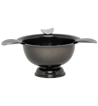 Posacenere Stinky Personal in Nichel Nero