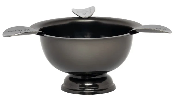 Posacenere Stinky Personal in Nichel Nero