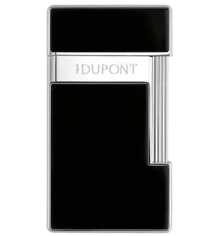 Accendino S.T. Dupont Slimmy Laccato Nero Cromo 028221