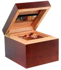 Humidor Vedado Marrone con Umidificatore