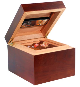 Humidor Vedado Marrone con Umidificatore