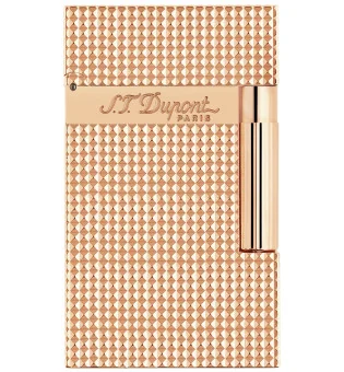 S.T. Dupont Ligne 2 Accendino Oro Rosa Punta di Diamante