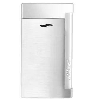 ST Dupont Slim 7 Accendino Spazzolato Cromo Grigio