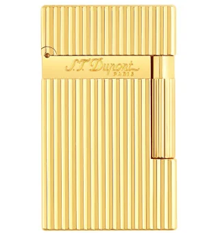 Accendino ST Dupont Ligne 2 creste verticali oro giallo