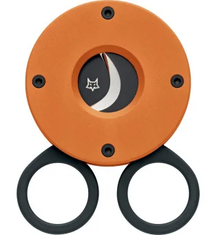 Forbici per sigari Fox The Circle Arancione Alluminio 743 OR