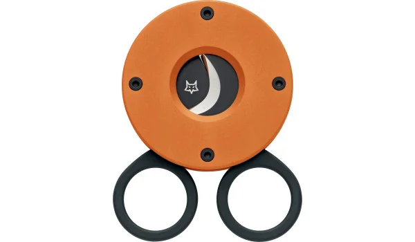 Forbici per sigari Fox The Circle Arancione Alluminio 743 OR