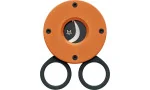 Forbici per sigari Fox The Circle Arancione Alluminio 743 OR