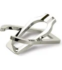 Supporto per Pipa Portatile Cromato 