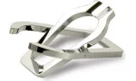 Supporto per Pipa Portatile Cromato 