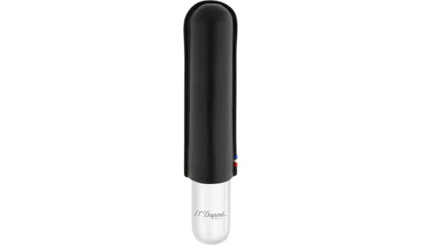 Portasigari S.T. Dupont per 1 sigaro nero/cromato 183160
