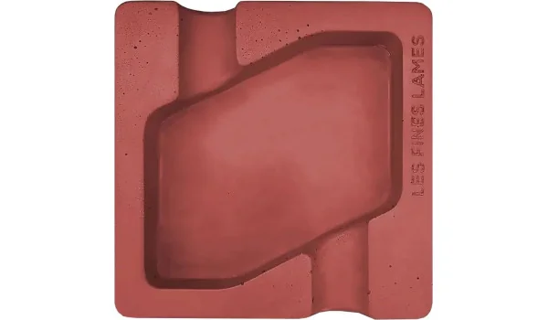 Posacenere Les Fines Lames Dyad Rosso