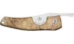 Coltello per Sigari Les Fines Lames Le Petit in Radica di Acacia