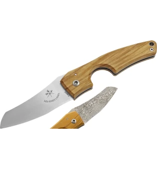Coltello per Sigari Les Fines Lames Le Petit Compass Olivo